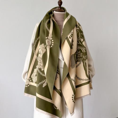 Polyester Scarf and Shawl double-sided & thermal PC