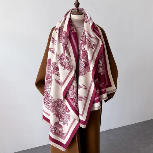 Polyester Scarf and Shawl thermal PC