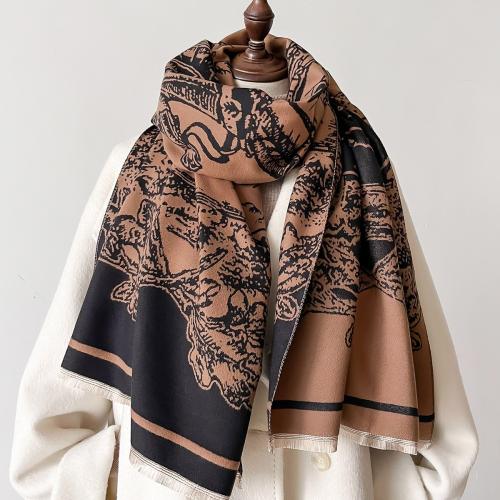 Polyester Scarf and Shawl thermal PC