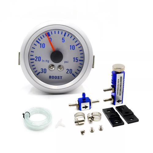 2 inch 52mm Turbo Boost Gauge Psi Car Pressure Meter with Boost Controller Kit Blue