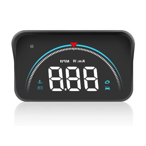 Car Head Up Display HUD Over Speed Warning OBD2 GPS Speedometer Projector Alarm