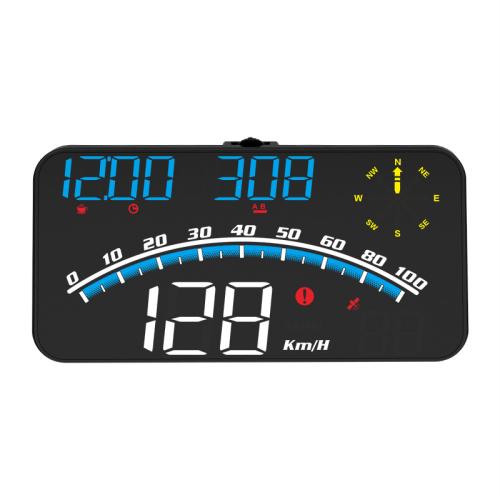 Digital Speedometer Universal GPS Car HUD Head Up Display MPH Overspeed Alarm