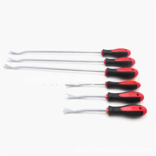 Stainless Steel & Rubber Crowbar for Automobile & six piece Set