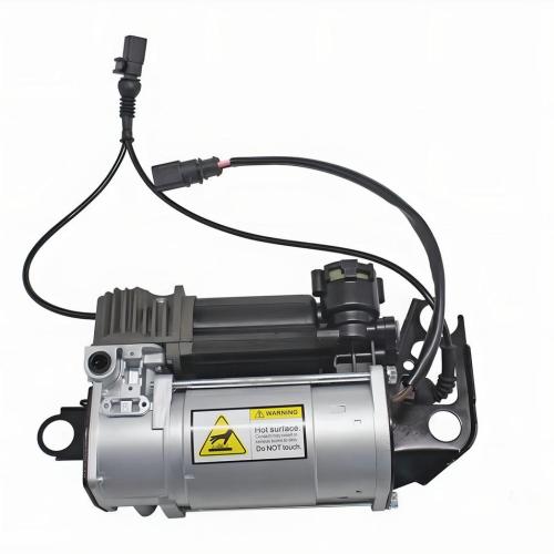 For Audi Q7 4LB 06-15 Air Suspension Compressor Pump with Relay and Valve Block