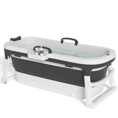 Plastic Foldable Bathtub portable black PC