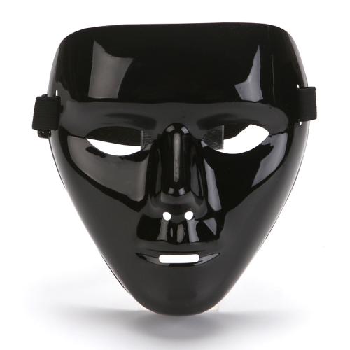 Plastique Masque d’Halloween Noir pièce