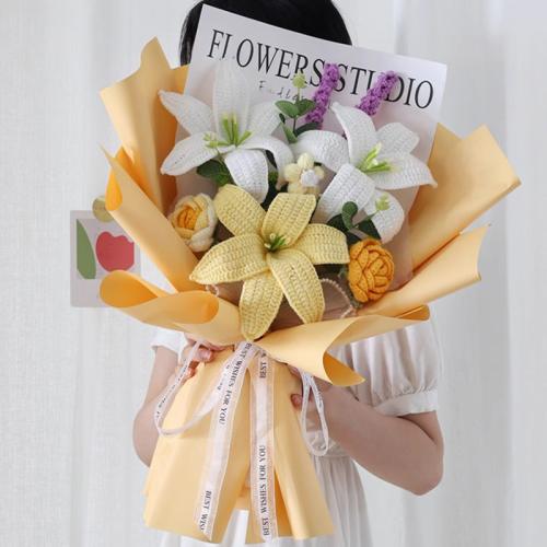 Caddice Hand Bouquet Photography Prop handmade PC