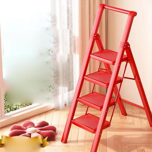 Iron Step Ladder Solid red PC