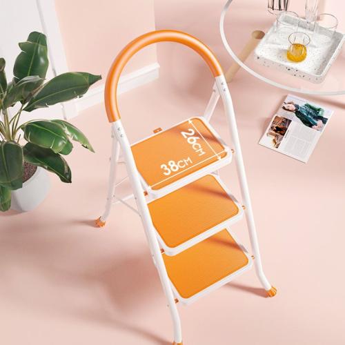 Iron Step Ladder Solid orange PC