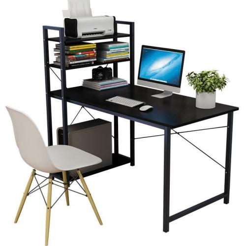 Fiberboard à densité moyenne & Acier au carbone PC Desk plus de couleurs pour le choix pièce