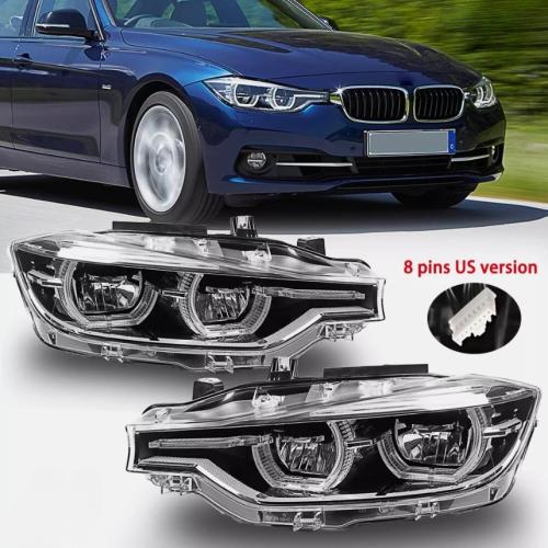 2015-2019 For BMW 3 Series F30 F31 Left and Right LED Headlight No AFS 320i 328i