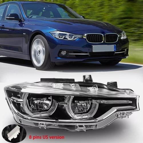 For 2016-2019 BMW 3 Series F30 320i 340i 330i LED Headlight Passenger No-AFS