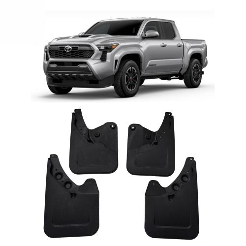 For Toyota 2024 TACOMA Vehicle Fender Flares black Sold By Set