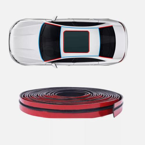 2M Car Windshield Roof Seal Strips Noise Insulation Rubber Sticker Accessories