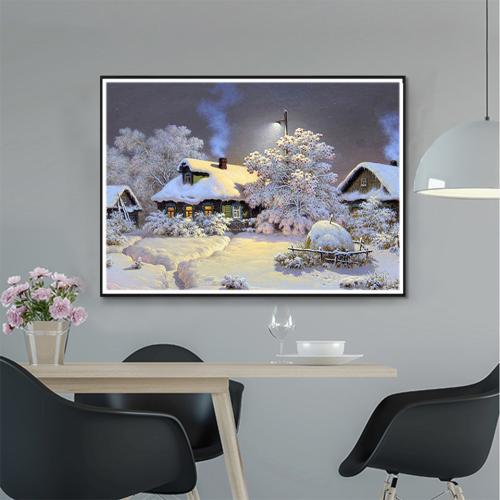 Canvas & Acrylic DIY Diamond Painting without frame PC