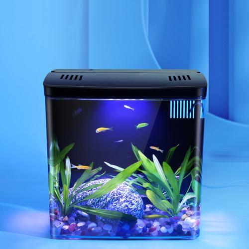 PC-Polycarbonate silent Aquarium with LED lights Solid PC