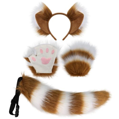 Artificial Wool Costume Accessories Cute Set