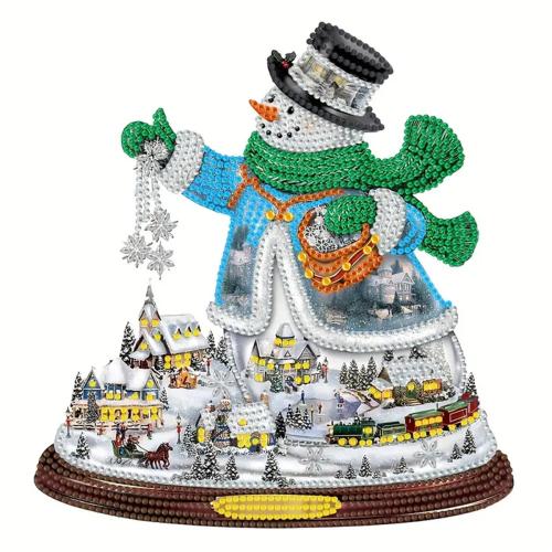 Acrylic DIY Diamond Painting christmas design Snowman Set