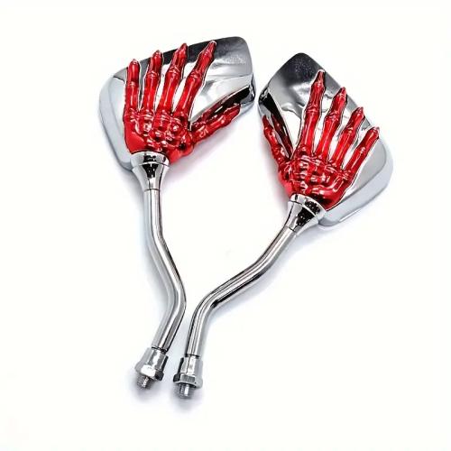 Stainless Steel & ABS Motorcycle Rearview Mirror durable Solid Pair