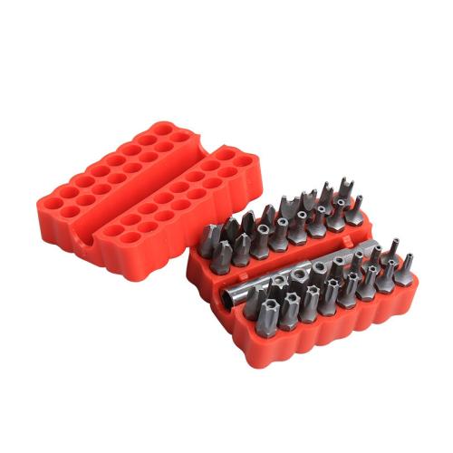 33 Torx Bit Set Tamper Proof Security Torq Hex Star Spanner Tri Wing Screwdriver