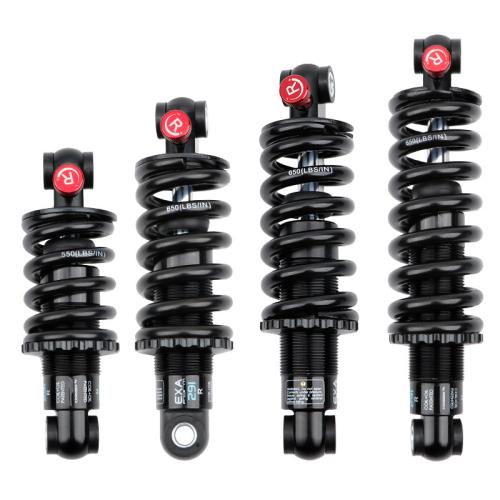 Aluminium Alloy Motorcycle Back Shock Absorber durable Solid black PC