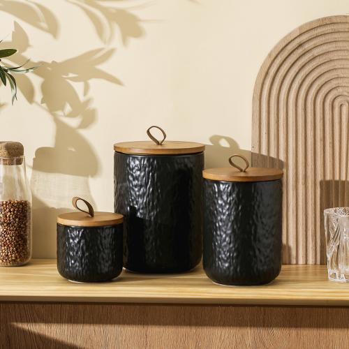 Ceramics dampproof Storage Jar  Solid Set