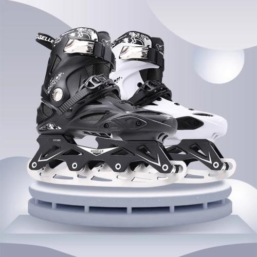 PU Rubber & Aluminium Alloy & Polypropylene-PP & Stainless Steel Skate Shoes  Pair