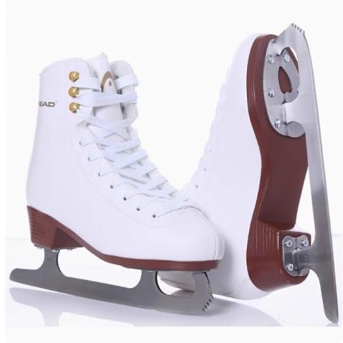 Stainless Steel & PVC & PU Leather Skate Shoes & thermal Pair