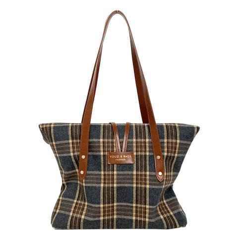 Chiffon Sac à bandoulière Plaid plus de couleurs pour le choix pièce